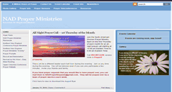 Desktop Screenshot of nadprayerministries.org